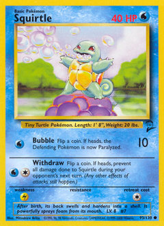 Squirtle card art