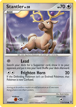 Stantler card art