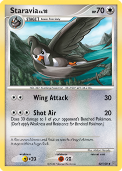 Staravia card art