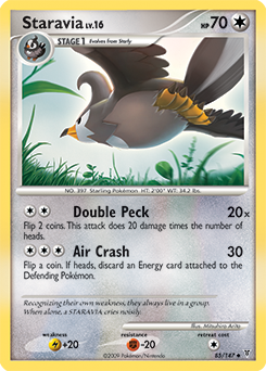 Staravia card art