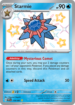 Starmie card art