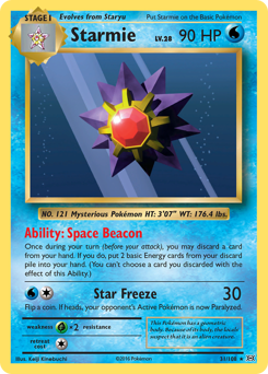 Starmie card art
