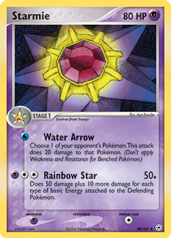 Starmie card art