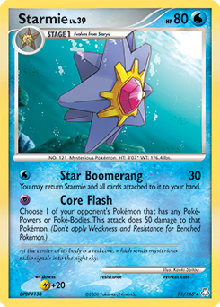 Starmie card art