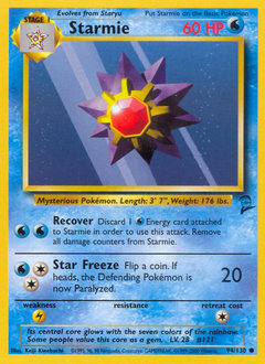 Starmie card art