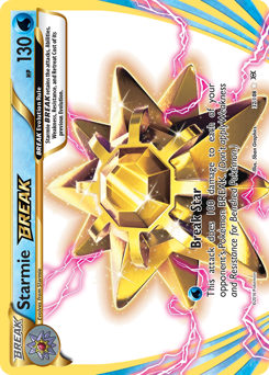 Starmie BREAK card art