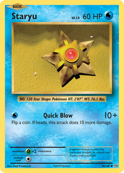 Staryu card art
