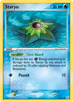 Staryu card art