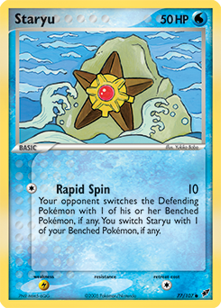 Staryu card art