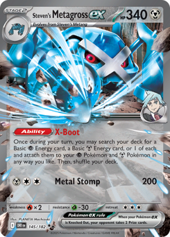 Steven's Metagross ex card art