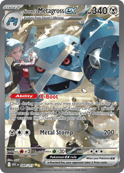 Steven's Metagross ex card art