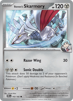 Steven's Skarmory card art