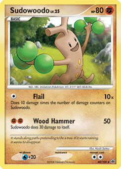 Sudowoodo card art