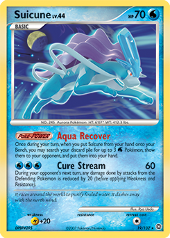Suicune card art