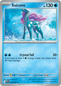 Suicune card art