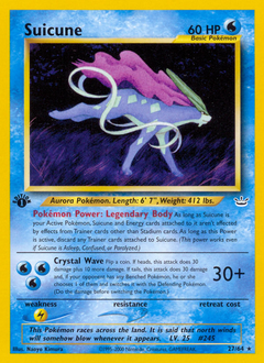 Suicune card art