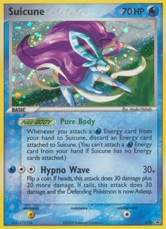 Suicune card art