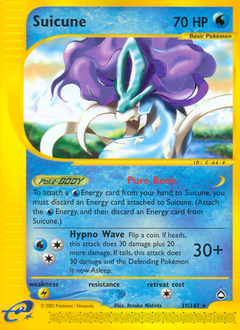 Suicune card art