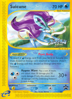 Suicune card art