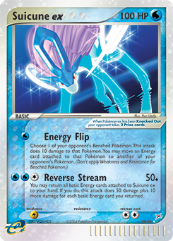 Suicune ex card art