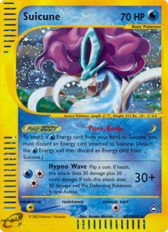 Suicune card art