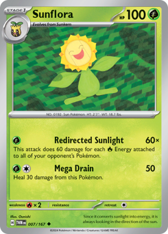 Sunflora card art