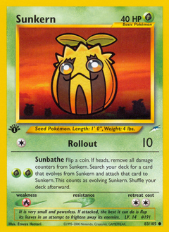 Sunkern card art
