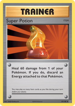 Super Potion card art