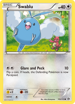 Swablu card art