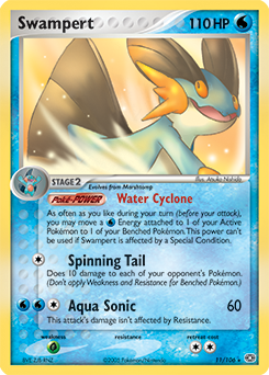 Swampert card art