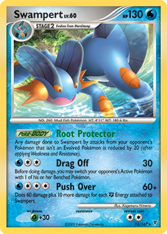 Swampert card art