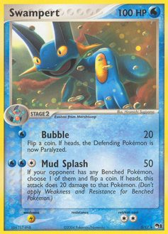Swampert card art