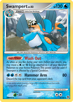 Swampert card art