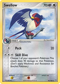 Swellow card art
