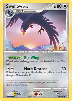 Swellow card art