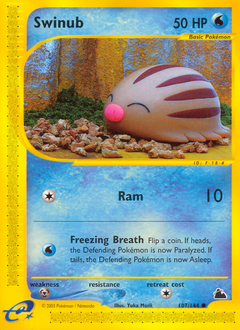 Swinub card art