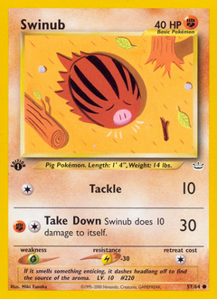 Swinub card art