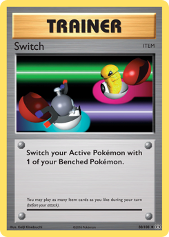 Switch card art