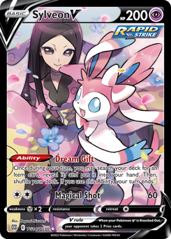 Sylveon V card art
