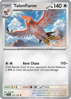 Talonflame card art
