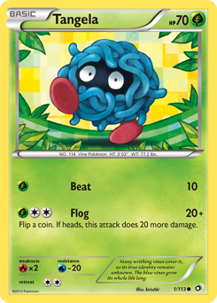 Tangela card art