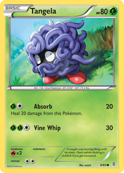 Tangela card art