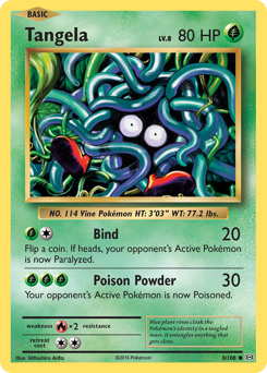 Tangela card art
