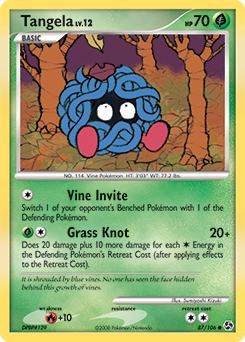 Tangela card art