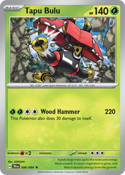 Tapu Bulu card art