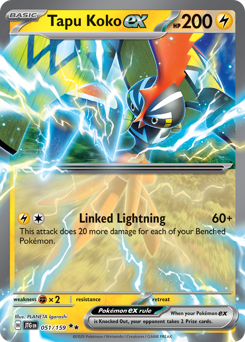 Tapu Koko ex card art