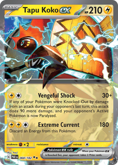 Tapu Koko ex card art
