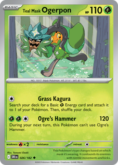 Teal Mask Ogerpon card art