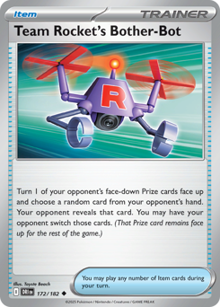 Team Rocket's Bother-Bot card art