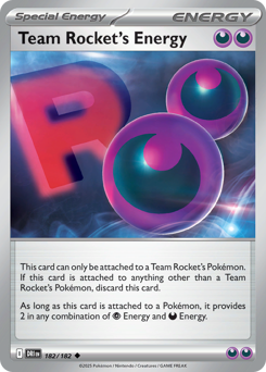Team Rocket's Energy card art
